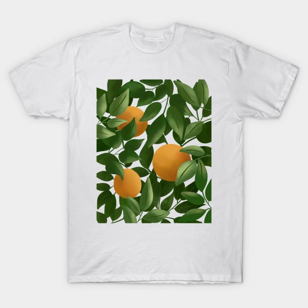 Oranges T-Shirt by gusstvaraonica